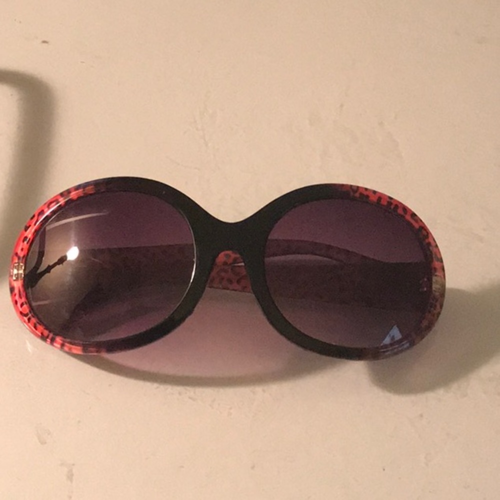 Red Leopard Print Shades